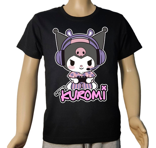 Camiseta Remera Melody  Kuromi Varios  Diseños Para Elegir