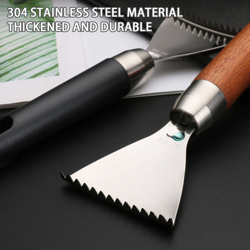 Raspador Manual De Acero Inoxidable Para Descascarillar Pesc