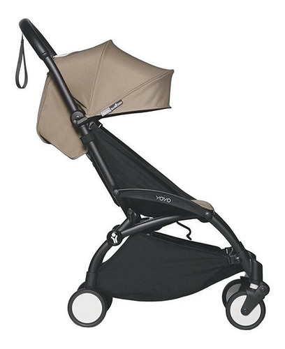 Cochecito de paseo Babyzen Yoyo² +6 2020 taupe con chasis color negro