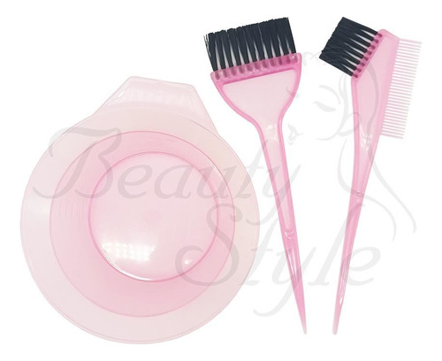 Set Para Tinta 3 Piezas Beauty Style