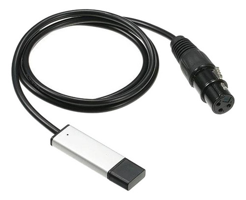 Cable Adaptador De Interfaz De Control Usb A Dmx Para