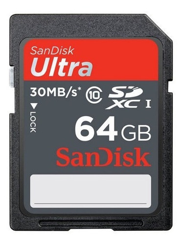 Sandisk Ultra Sdhc Sdxc Uhs-i 64gb 30mb S Tarjeta De Memoria