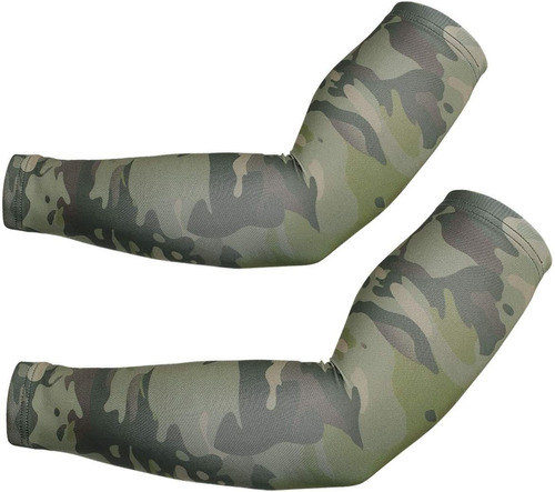 2 Pc Upf50 Mangas Brazo De La Cubierta De Camuflaje Fre...