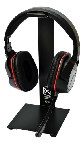 Suporte Fone De Ouvido Estúdio Gamer Preto Ib007bk Ibox