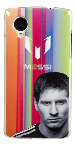 Carcasa Celular Stripe Profile Nexus 5 Lmgn5008 Messi