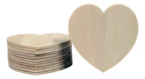 Comprar Creative Hobbies Unfinished Madera Formas, Diseño De Coraz.
