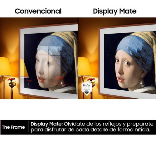 Imagen 4 de 9 de Smart Tv Samsung The Frame Qled 4k 55'' + Marco Beige