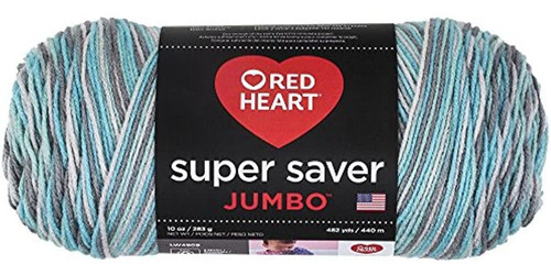 Red Heart Super Saver Jumbo E302c, Islandés, 1446 Pies