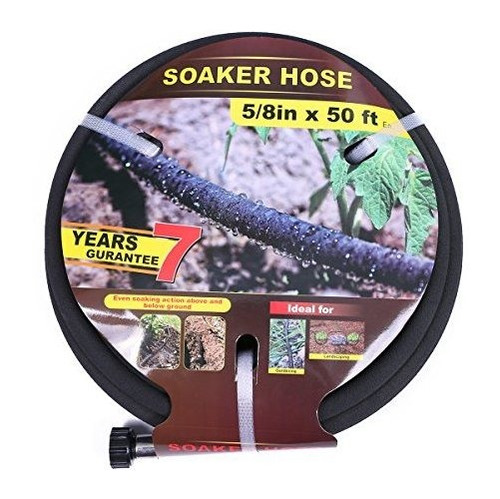 Soaker Hose 15ft Ahorra 70%water Entrega Perfecta Del Lgs3q