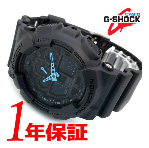 Reloj Original Casio® G Shock Black Blue 200 Mts W. R. Nuevo