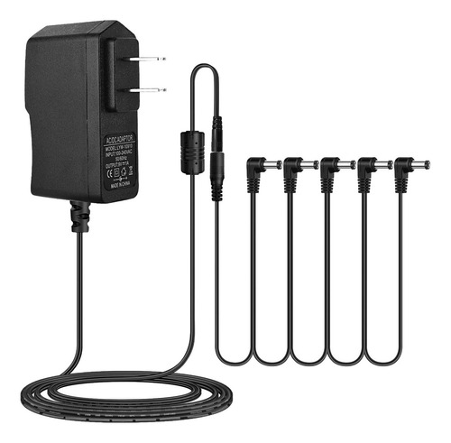 W Cable Adaptador De Corriente De 9 Efectos De Guitarra,
