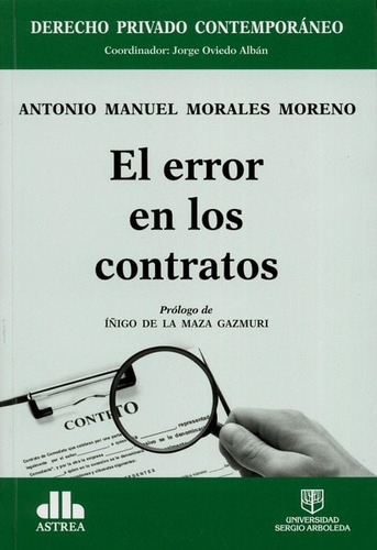 Libro El Error En Los Contratos