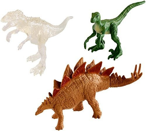Figura De Dinosaurio Jurassic World Mini Dino Pack De 3 Pack