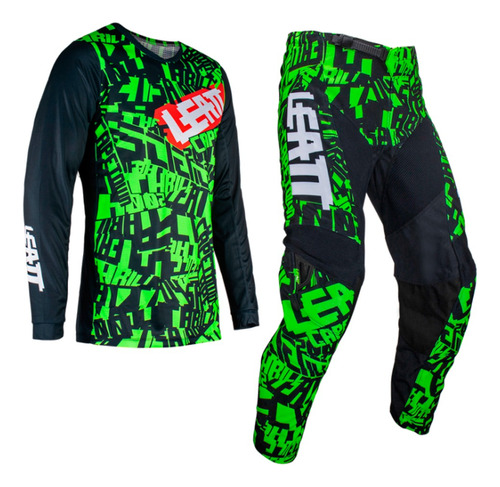 Kit Jersey Y Pantalón De Moto Leatt 3.5