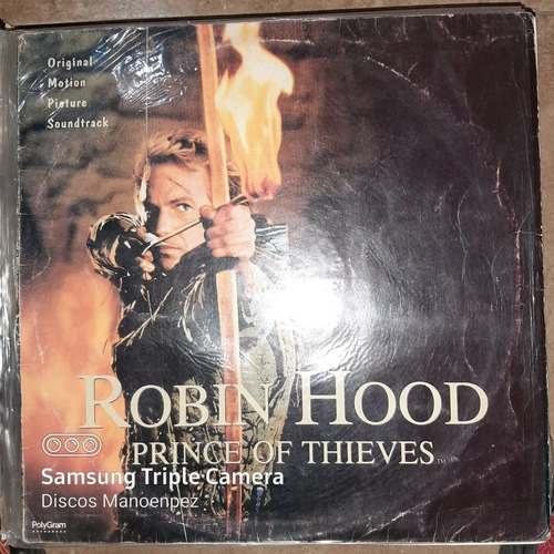 Vinilo Robin Hood Prince Of Thieves Tpr Bs Libros Del Mundo