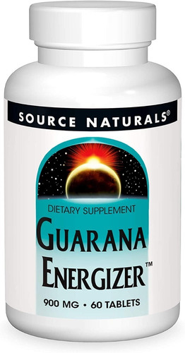 Guarana 60 Tab Source Naturals - Unidad a $3194