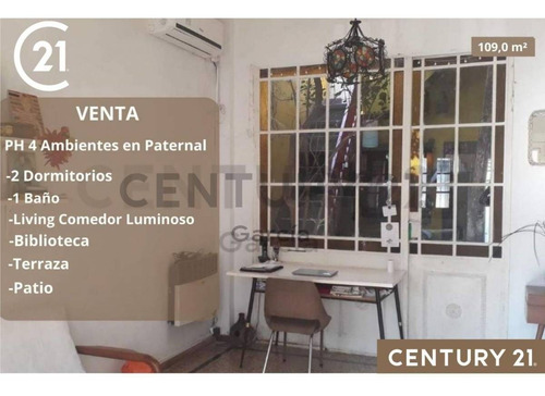 Imagen 23 de 23 de Venta Ph 4 Ambientes Paternal Patio Terraza Excelente Ubicación Muy Luminoso