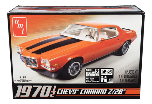 1972 Chevy Camaro Z/28 1/25 Kit De Montar Amt 635