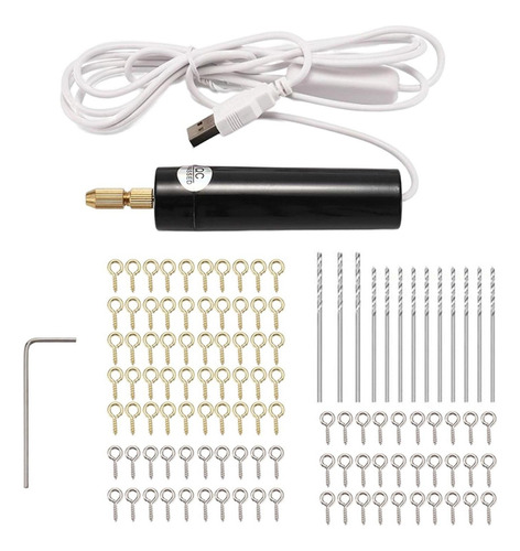 Mini Kit De Taladro Manual Con Cable Eléctrico De Estilo A