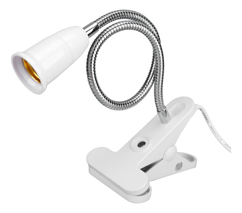 Suporte De Clipe De Mesa, Braçadeira Led E27, Soquete, Pesco