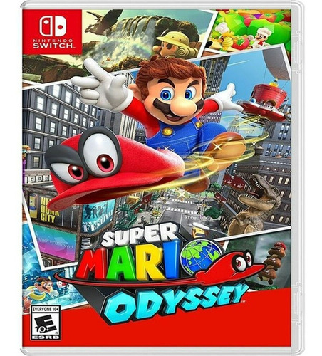 Super Mario Odyssey Nintendo Switch Nuevo Y Sellado