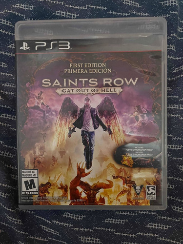 Saints Row Cat Out Of Hell Ps3 Español