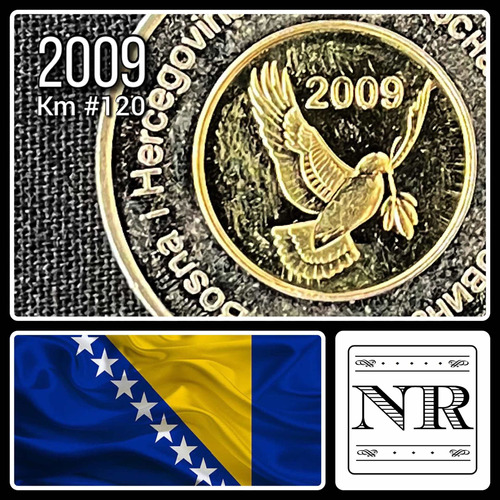 Bosnia Herzegovina - 5 Marke - Año 2009 - Km #120 - Bimetal