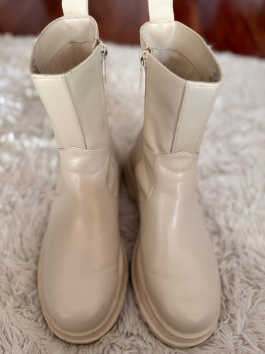 Botas Botín Suela Track Impecable (Usado)