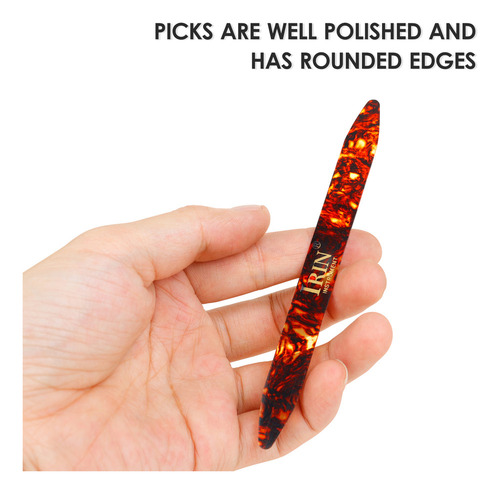 Palillos De Celuloide De Hierro Plectrum Oud Risha Pick Para
