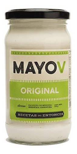 Imagen 1 de 1 de Mayonesa Mayo V Original  Recetas De Entonces 270g