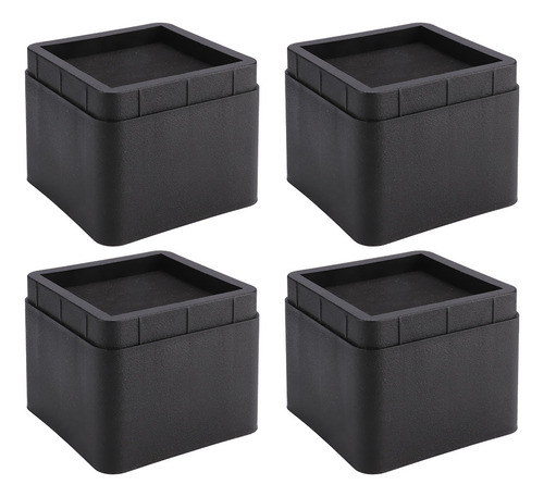Elevadores De Cama Apilables Duraderos Para Muebles, 4 Unida