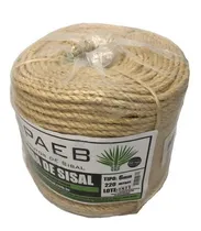 Comprar Corda De Sisal 6mm Rolo C 220mts Corda Natural Artesanato