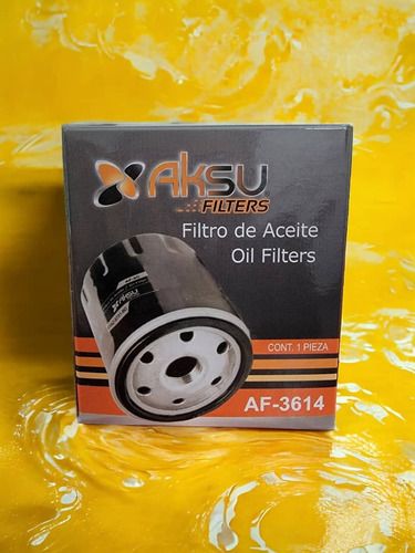 Filtro De Aceite Aksu Af-3614