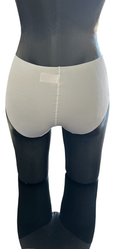 Dos Pantaleta Sin Costuras , T-ch-m-g Y Eg , Color Blanco
