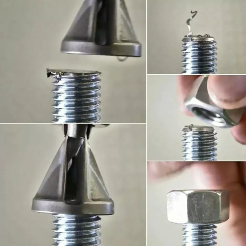 . Broca Desbarbador Tornillo Biselado Acero Inoxidable