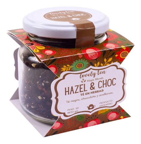 Té En Hebras Hazel & Choc Frasco X 40 Gr - Lovely Tea