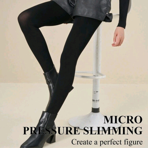 Pantimedias Térmicas De Invierno Importadas Negro M
