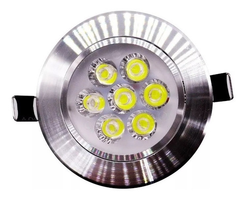 Imagen 6 de 6 de Pack X12 Focos Led Embutidos Foco Led Embutido Foco Led 7w