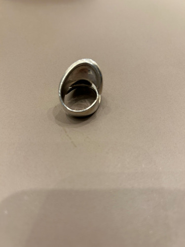 Anillo Plata 925 Italy De 13,90 Grs Sellado Diseño Único Plateado (Usado)