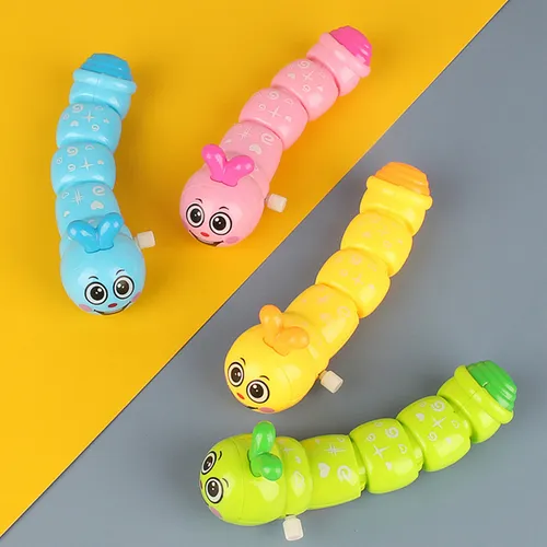 Clockwork Toys For Winding Caterpillar 6 Pcs