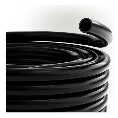 Manguera Polietileno Riego 1 Pulgada K4 150m Y 16 Conectores Negro