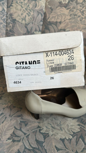 Zapatillas Color Hueso