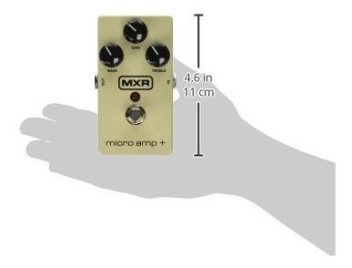 Mxr M233 Micro Amp Pedal De Efectos Para Guitarra