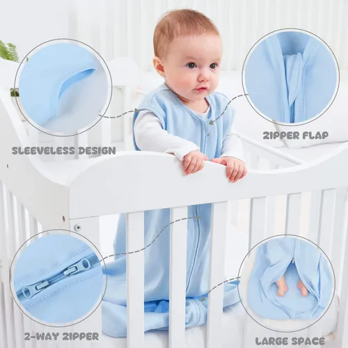 Yoofoss Saco De Dormir Para Bebe De 18 A 24 Meses, 100% Algo