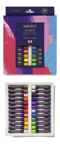 Oleo En Pastel / Pasteles Al Oleo Obertone 24 Colores