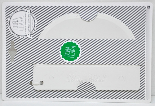 Imagen 1 de 4 de Cornet Grande Doña Clara 15x11cm Plastico