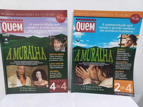 Lote Com 8 Revistas Quem Acontece (em Muito Bom Estado) (Usado)