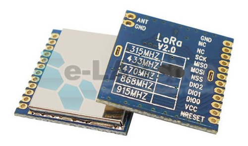 Modulo Transceptor Lora Sx1278 2.0 Dist 4km Arduino Belgrano