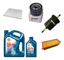 Comprar Kit Filtros + Aceite Helix Hx7 10w40 Para Renault Oroch 2.0