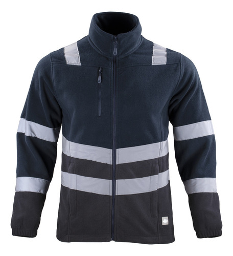 Micropolar Iron Line Con Cinta Reflectiva Regular Fit